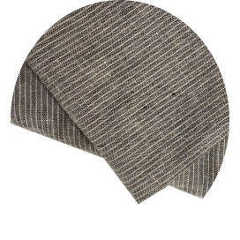 Tissu Coton  Gris Chiné Au Mètre En Grande Largeur
