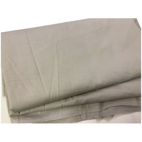 Tissu Coton Gris Perle Au Mètre En Grande Largeur