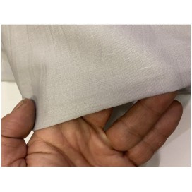 Tissu Coton Gris Perle Au Mètre En Grande Largeur