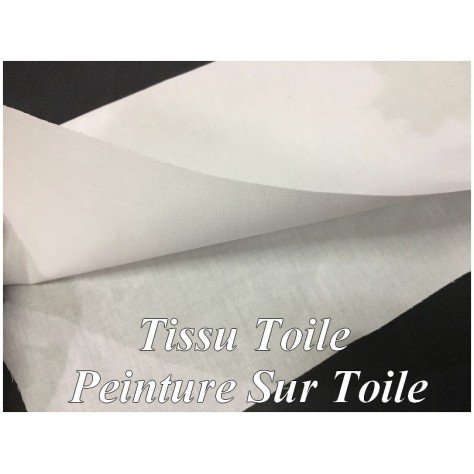 Tissu Toile Pour Peinture Au Mètre  En Grande Largeur