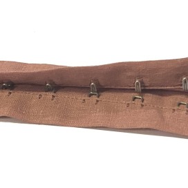 Bande Agrafes Au Mètre Noir En Tissu A Coudre, PourAgrafages corsets, Lingerie Et Loisirs créatifs.