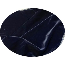 Tissu  Velours Noir En Grande largeur pour Vetements et Ameublement