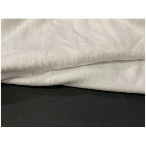 Tissu Jersey  Coton Lycra Blanc au mètre  A Coudre