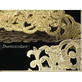 Galon Ruban Brodé Doré OR Strassé  Pour Décorations Caftans Et Customisations.