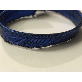 Passepoil En Lurex Argent Pour Finitions Et Bordure De Vetements