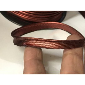 Passepoil En Lurex Argent Pour Finitions Et Bordure De Vetements