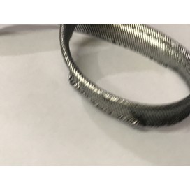 Passepoil En Lurex Argent Pour Finitions Et Bordure De Vetements