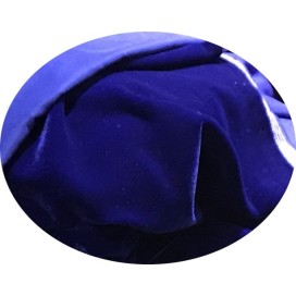 Tissu  Velours NOIR  En Grande Largeur Pour Vetements Et Ameublement