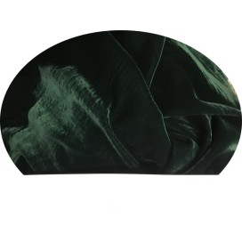 Tissu  Velours NOIR  En Grande Largeur Pour Vetements Et Ameublement