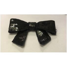 Nœuds Papillon A sequins Noir Pour Décorer Et Customiser