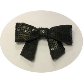 Nœuds Papillon A sequins Noir Pour Décorer Et Customiser