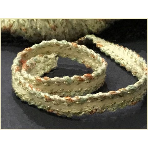 Galon  Style " Chanel" Beige Doré Au Mètre