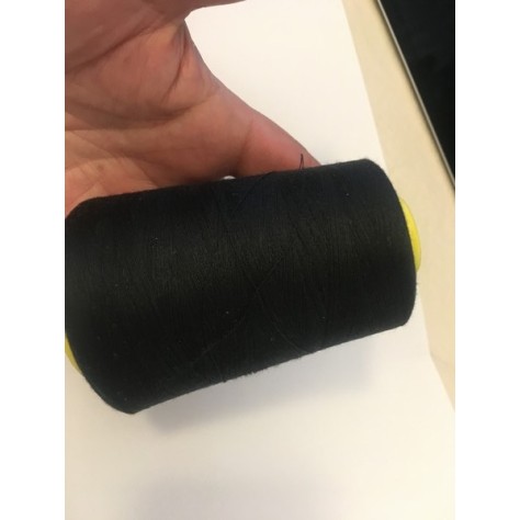 Fil A Coudre Noir Par Bobine  Coloris Assorties, Cône de FIL  à coudre