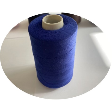 Fil A Coudre Bleu Royal Par Bobine  Coloris Assorties, Cône de FIL  à coudre