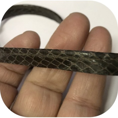 Passepoil Simili Cuir Mat Marron Choco Au Mètre  Couture.