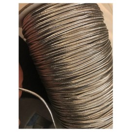 Cordon Elastique FIL Doré Lisse Rond  En 1 mm A Coudre Pour Loisirs Créatifs.