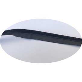 Ruban  Passepoil Daim Noir Au Mètre A Coudre.