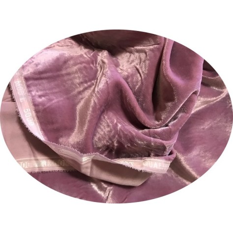 Tissu Velours Vieux Rose  En Grande Largeur Pour Vetements Et Ameublement