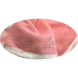 Tissu  Velours Rose  En Grande Largeur Pour Vetements Et Ameublement