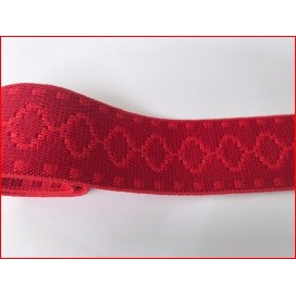 Elastique Rouge Plat Souple En 4 Cm Au Mètre A Coudre  Pour Ceintures Loisirs Créatifs La Customisations.