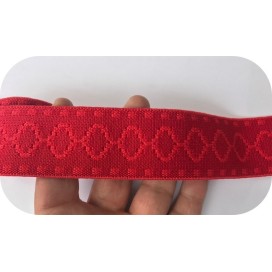 Elastique Rouge Plat Souple En 4 Cm Au Mètre A Coudre  Pour Ceintures Loisirs Créatifs La Customisations.