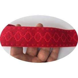 Elastique Rouge Plat Souple En 4 Cm Au Mètre A Coudre  Pour Ceintures Loisirs Créatifs La Customisations.