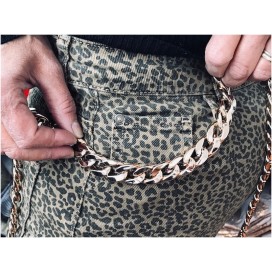 Chaine Doré Au Mètre En 16 mm  Pour Décorations et Customisations.