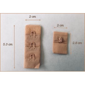 Attaches , Agrafes, Soutien Gorge Noir  Rallonges Réglables