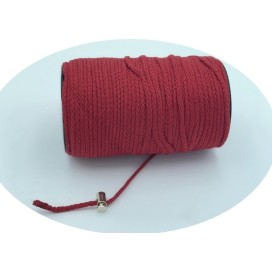 Cordon Coton Tréssé Bleu Ciel Au Mètre