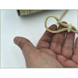 Cordon Coton Tréssé Rouge Au Mètre