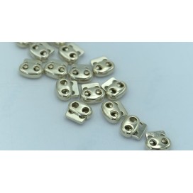 Bloc-Cordon Doré  Mat En 2 Trous, Arrêts Stop Pour Cordon