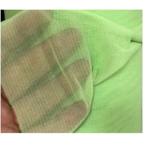Tissu Résille Lycra Au Mètre  Vert Anis Pour Justaucorps.