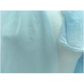 Tissu Résille Lycra Au Mètre en Couleur Bleu ciel Pour Justaucorps.