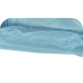 Tissu Résille Lycra Au Mètre en Couleur Bleu ciel Pour Justaucorps.