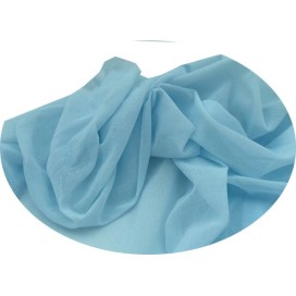 Tissu Résille Lycra Au Mètre en Couleur Bleu ciel Pour Justaucorps.