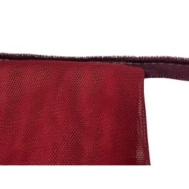 Ruban  Passepoil Velours Lie de vin  Au Mètre A Coudre.