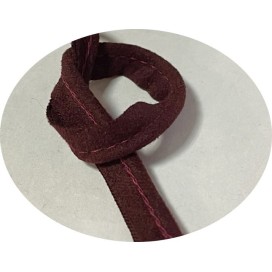 Passepoil Velours Lie de vin  Au Mètre A Coudre.