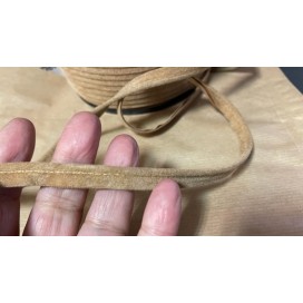 Passepoil Velours couleur Tabac Au Mètre A Coudre.