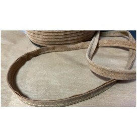 Passepoil Velours couleur Tabac Au Mètre A Coudre.