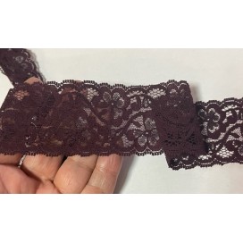 Dentelle En 5 Cm Couleur Noir A Coudre Pour Loisirs Créatifs.