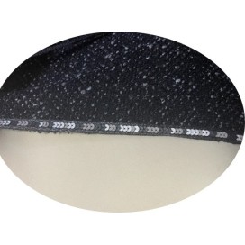 Ruban Sequins Noir Au mètre Pour Décorations et Customisations.