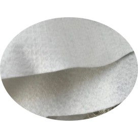 Tissu Feutrine Blanche Compacte Couture En 1 mètre 80 de Large