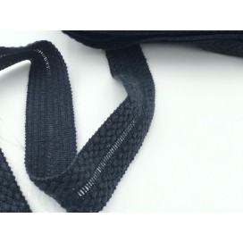 Galon Au Mètre Style " Chanel" Bleu Marine En Laine au Mètre