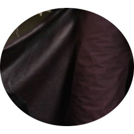 Tissu Simili Cuir Souple Lie De vin Au Mètre, Cuir Aspect Mat
