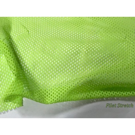 Tissu Filet Lycra au Mètre Vert Anis Couture