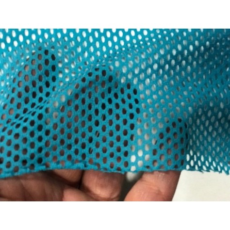 Tissu Filet Lycra au MètreTurquoise Couture