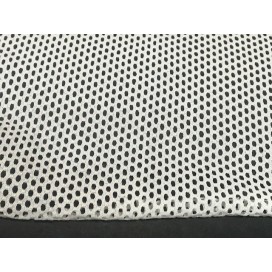 Tissu Filet Blanc Lycra au Mètre Couture