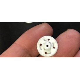 Bouton Pressions Plastique Blanc A Coudre