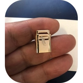 Bloc Cordon Doré  Mat , Arrêts Stop Pour Cordon