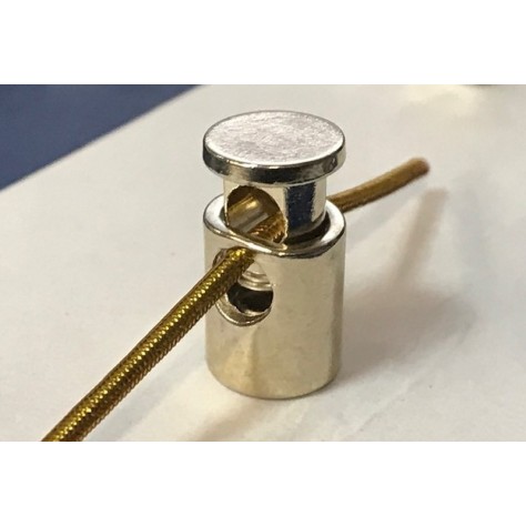 Bloc Cordon Rond  Doré  Mat , Arrêts Stop Pour Cordon